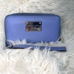 Michael Kors  Leather Wallet Wristlet